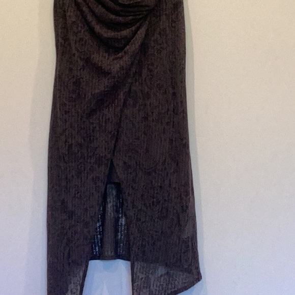 Ronen Chen sexy Lacey PO wrap tunic w/matching Jersey tank in Israel 0, US 4. - Picture 3 of 5
